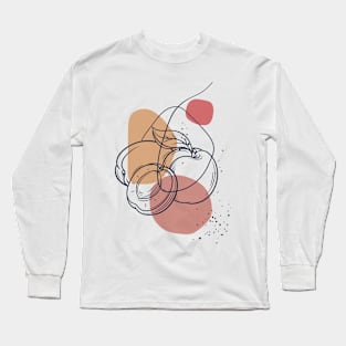 peach Long Sleeve T-Shirt